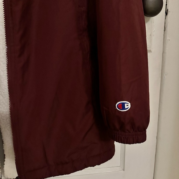Virginia Tech Men's Sherpa Lined Stadium Jacket by Champion - Picture 8 of 10